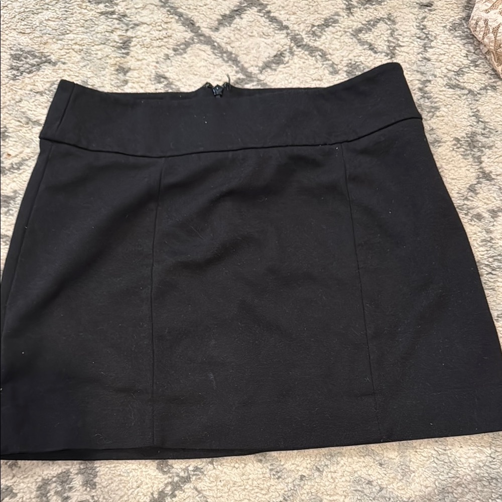 White House Black Market Black Pencil Mini Skirt